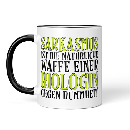 CupHaven® Biologe Tasse - Sarkasmus einer Biologin - Geschenk für Biologen und Biologinnen