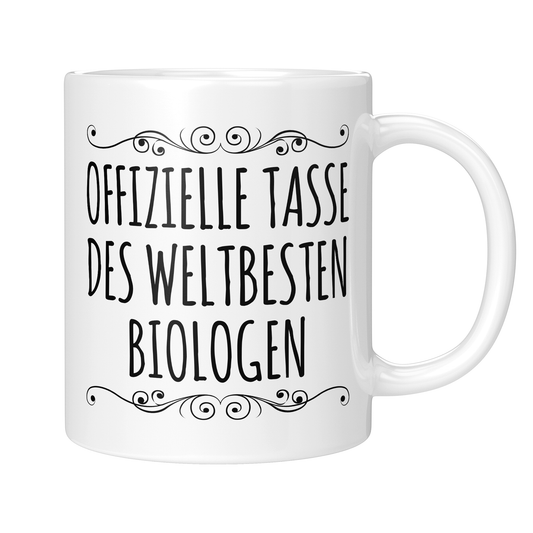 CupHaven® Biologe Tasse - Weltbester Biologe - Geschenk für Biologen und Biologinnen