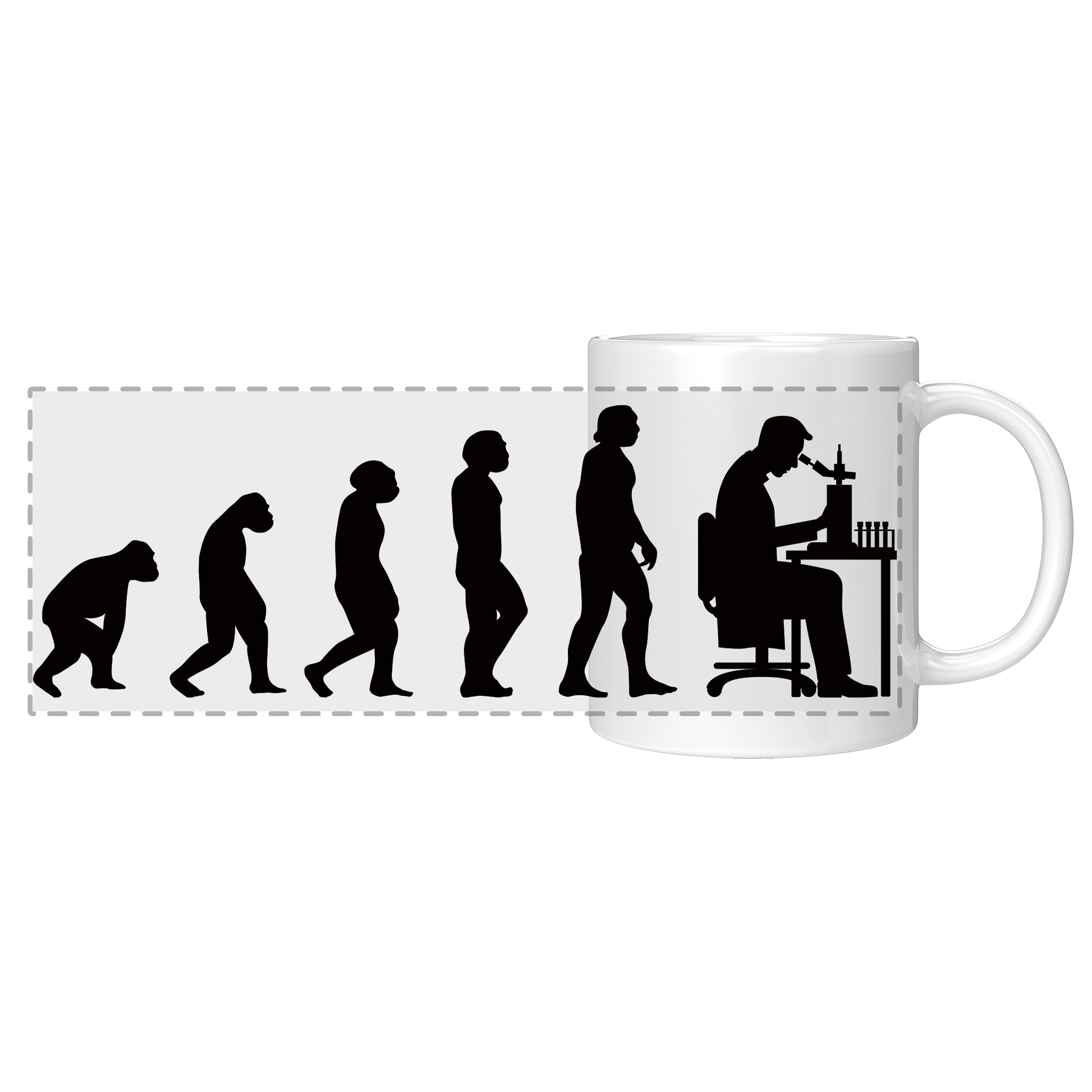 Biologie Tasse Evolution des Biologen