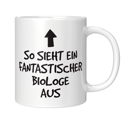 Biologie Tasse - Fantastischer Biologe (Biologin, Geschenk)