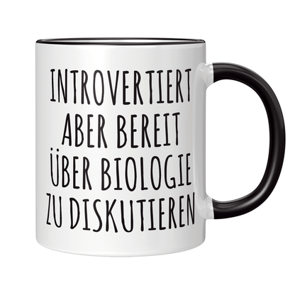 Biologie Tasse Introvertiert