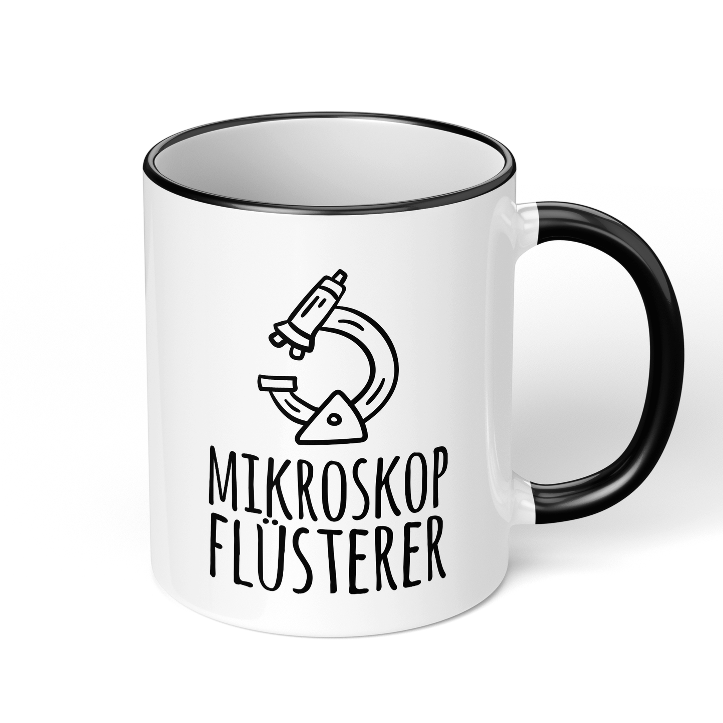 CupHaven® Biologie Tasse - Mikroskopflüsterer - Geschenk für Biologen, Biologiestudenten und Bio-Lehrer