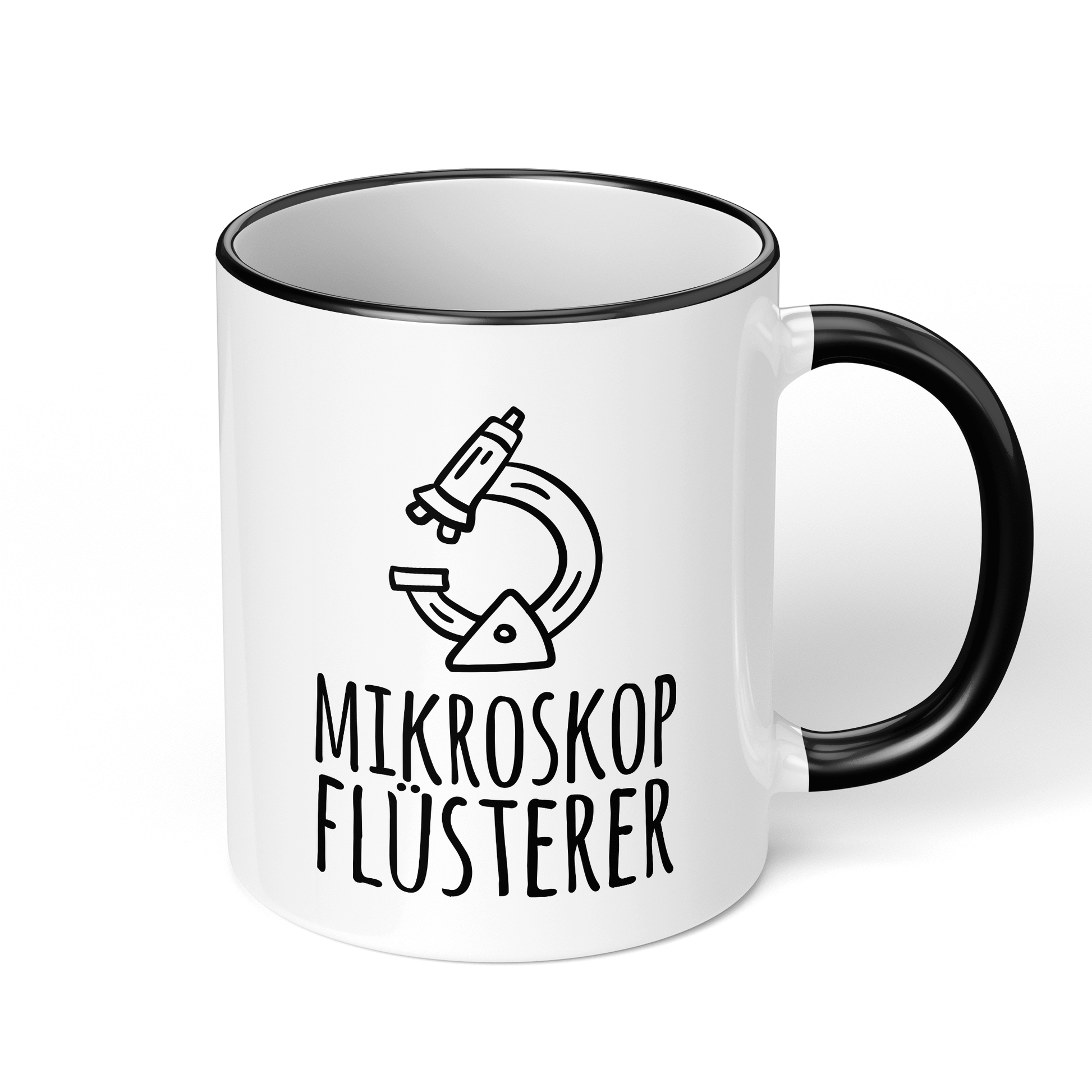 CupHaven® Biologie Tasse - Mikroskopflüsterer - Geschenk für Biologen, Biologiestudenten und Bio-Lehrer