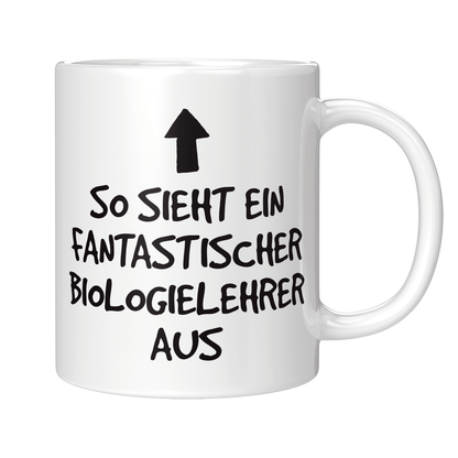 Biologielehrer Tasse - Fantastischer Biologielehrer (Biologie, Lehrer, Geschenk)