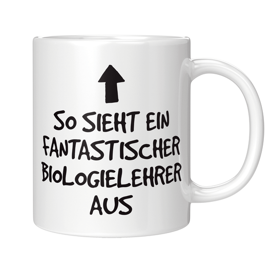 Biologielehrer Tasse - Fantastischer Biologielehrer (Biologie, Lehrer, Geschenk)