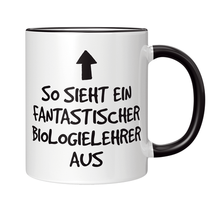 Biologielehrer Tasse - Fantastischer Biologielehrer (Biologie, Lehrer, Geschenk)