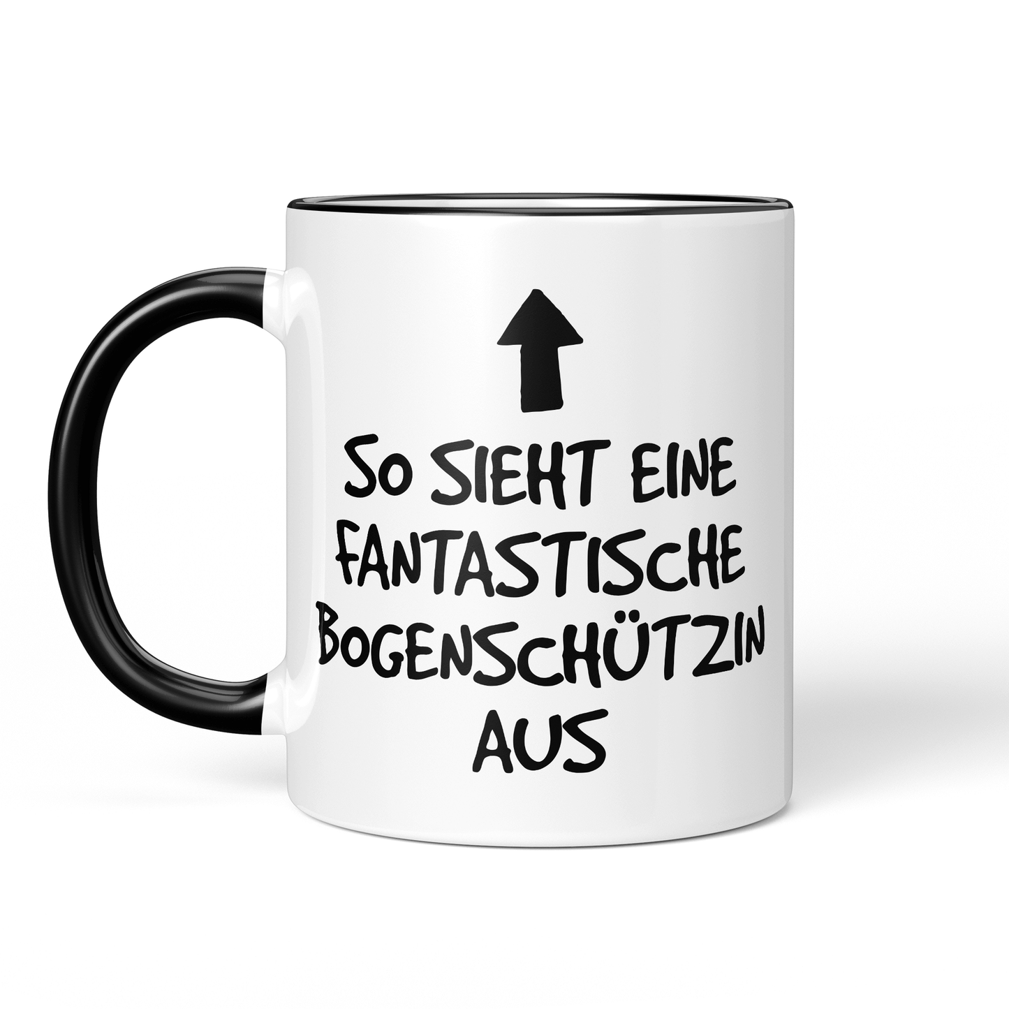 CupHaven® Bogenschießen Tasse - Fantastische Bogenschützin - Geschenk für Bogenschützen und Bogenschützinnen