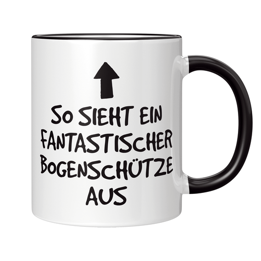 Bogenschießen Tasse - Fantastischer Bogenschütze (Bogenschützin, Bogensport, Geschenk)