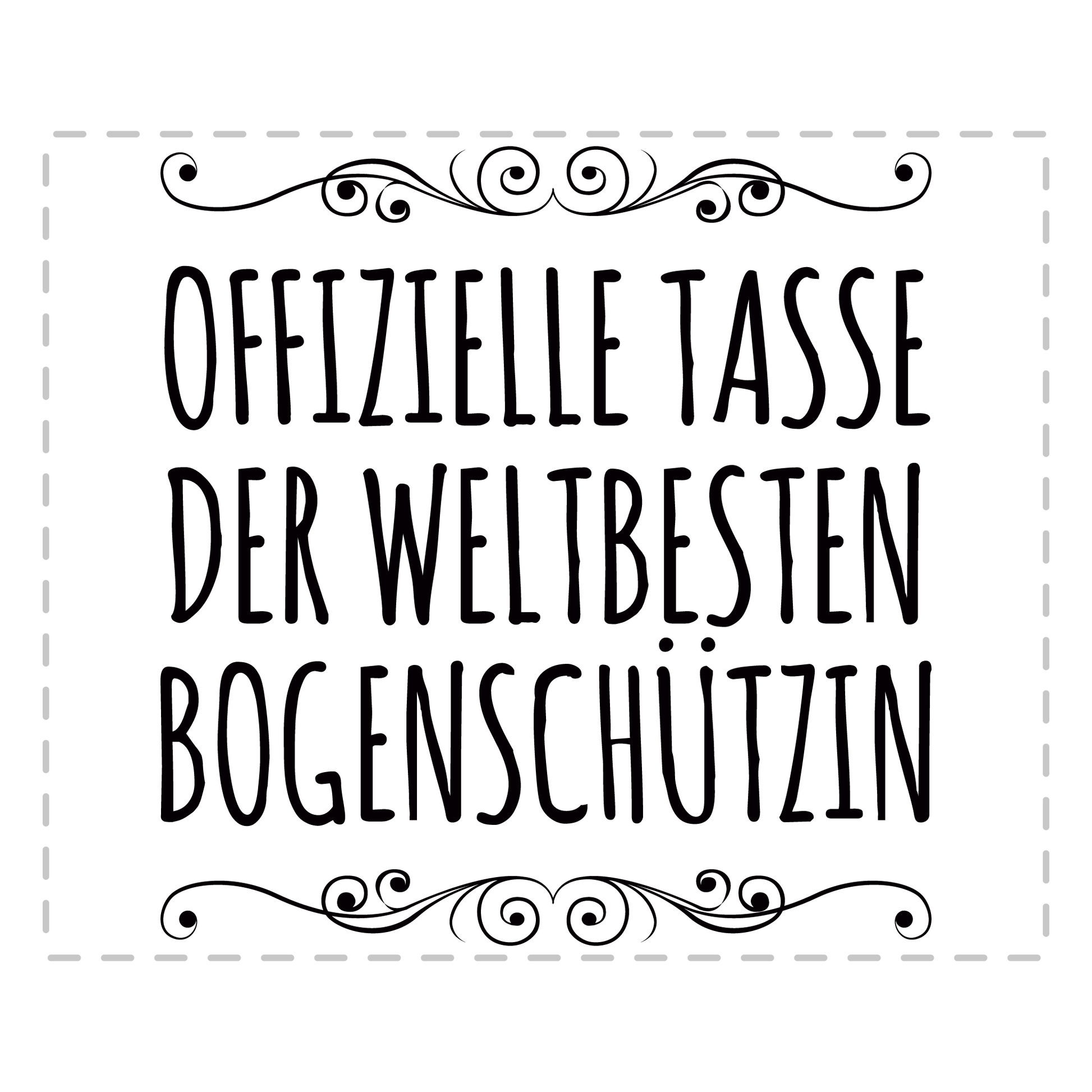 Bogenschießen Tasse - Weltbeste Bogenschützin (Bogenschütze, Bogensport, Geschenk)