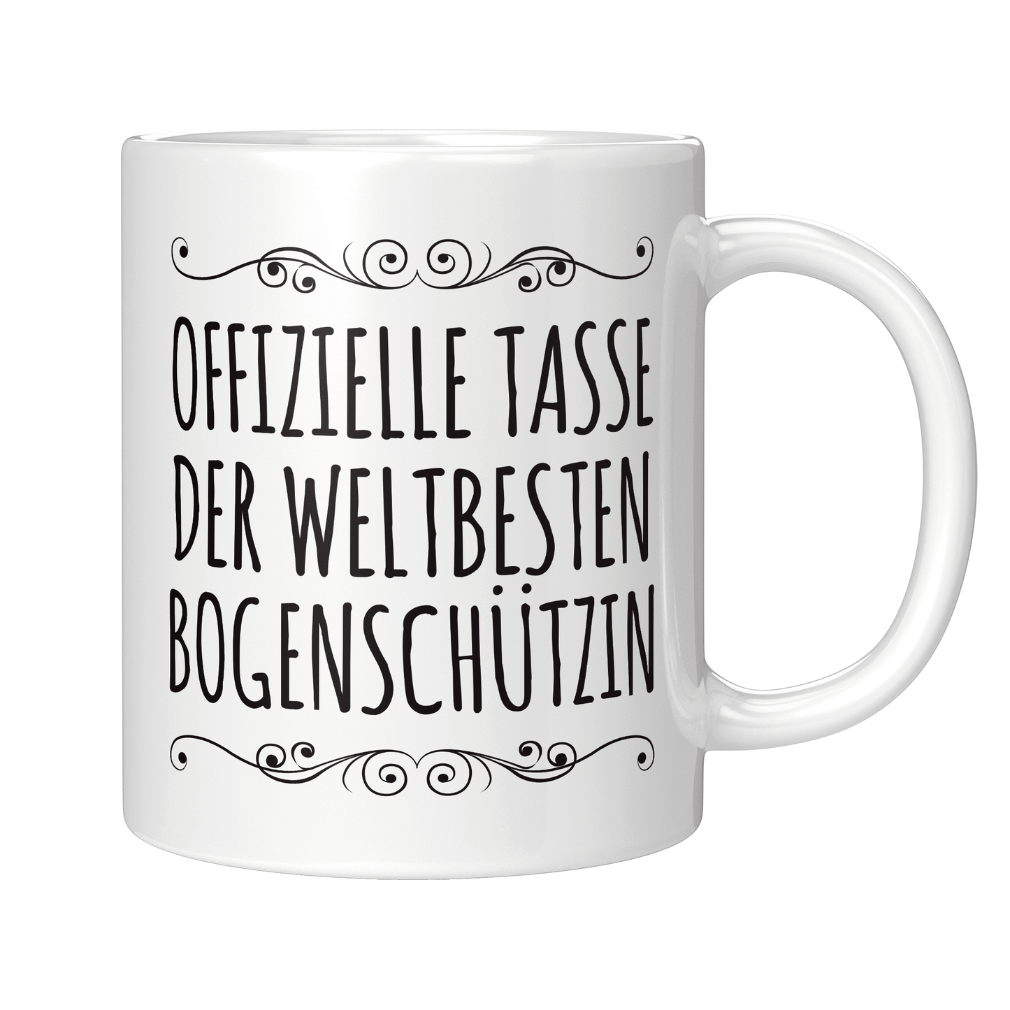 Bogenschießen Tasse - Weltbeste Bogenschützin (Bogenschütze, Bogensport, Geschenk)