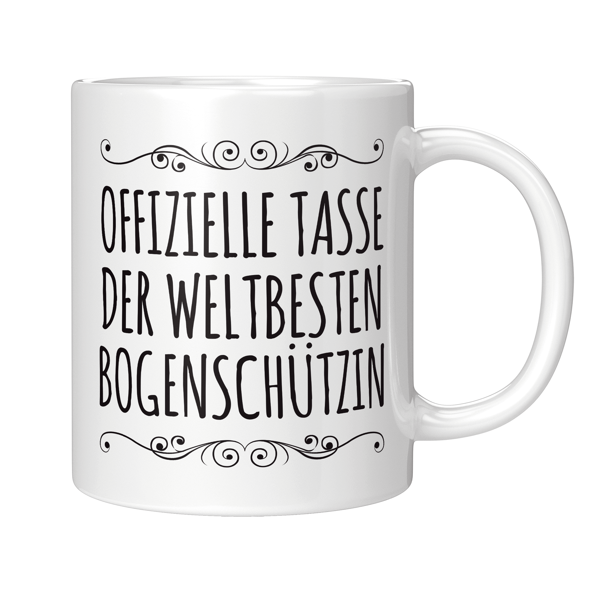 Bogenschießen Tasse - Weltbeste Bogenschützin (Bogenschütze, Bogensport, Geschenk)
