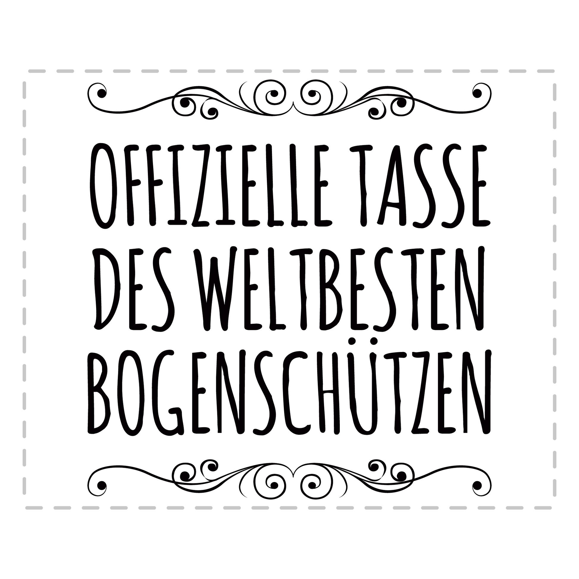 Bogenschießen Tasse - Weltbester Bogenschütze (Bogenschützin, Bogensport, Geschenk)