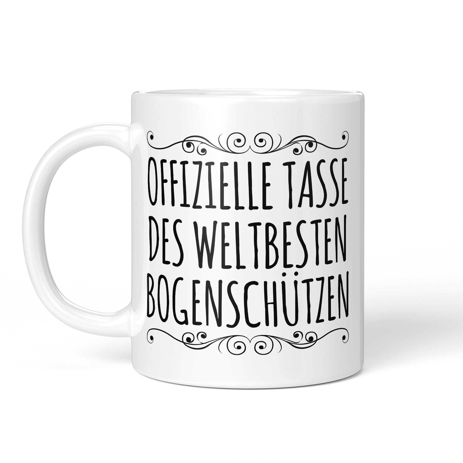CupHaven® Bogenschießen Tasse - Weltbester Bogenschütze - Geschenk für Bogenschützen und Bogenschützinnen