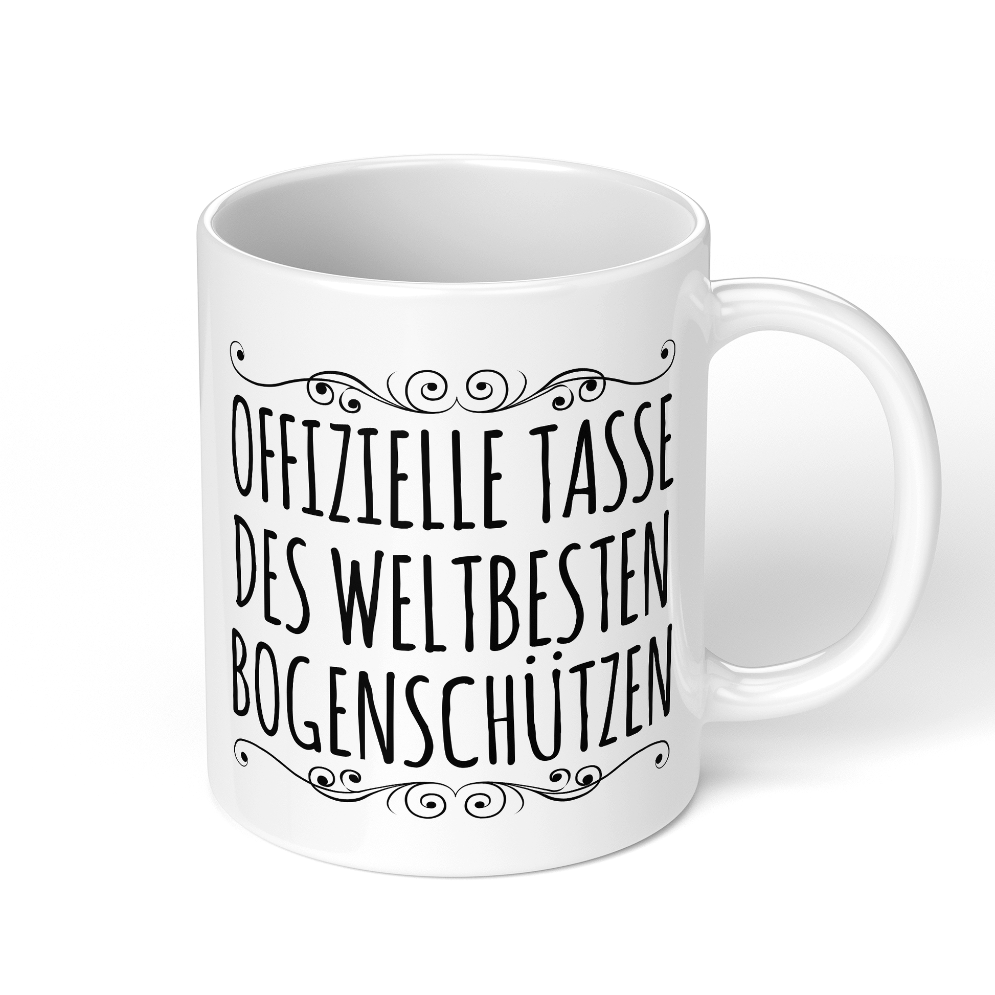 CupHaven® Bogenschießen Tasse - Weltbester Bogenschütze - Geschenk für Bogenschützen und Bogenschützinnen