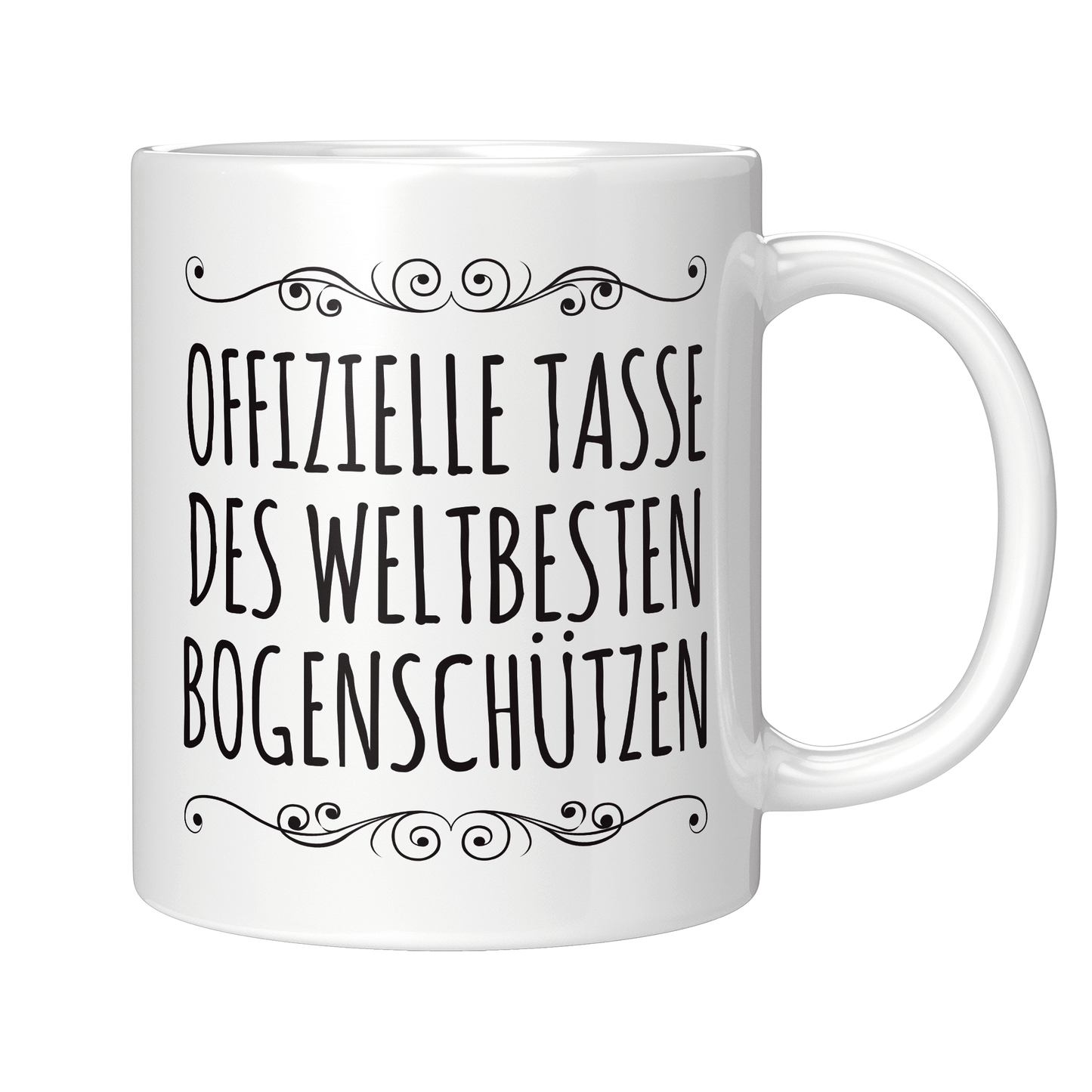 Bogenschießen Tasse - Weltbester Bogenschütze (Bogenschützin, Bogensport, Geschenk)