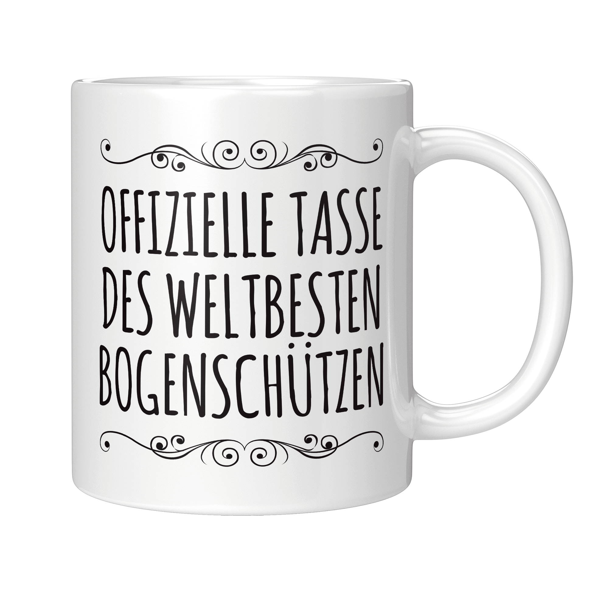 Bogenschießen Tasse - Weltbester Bogenschütze (Bogenschützin, Bogensport, Geschenk)