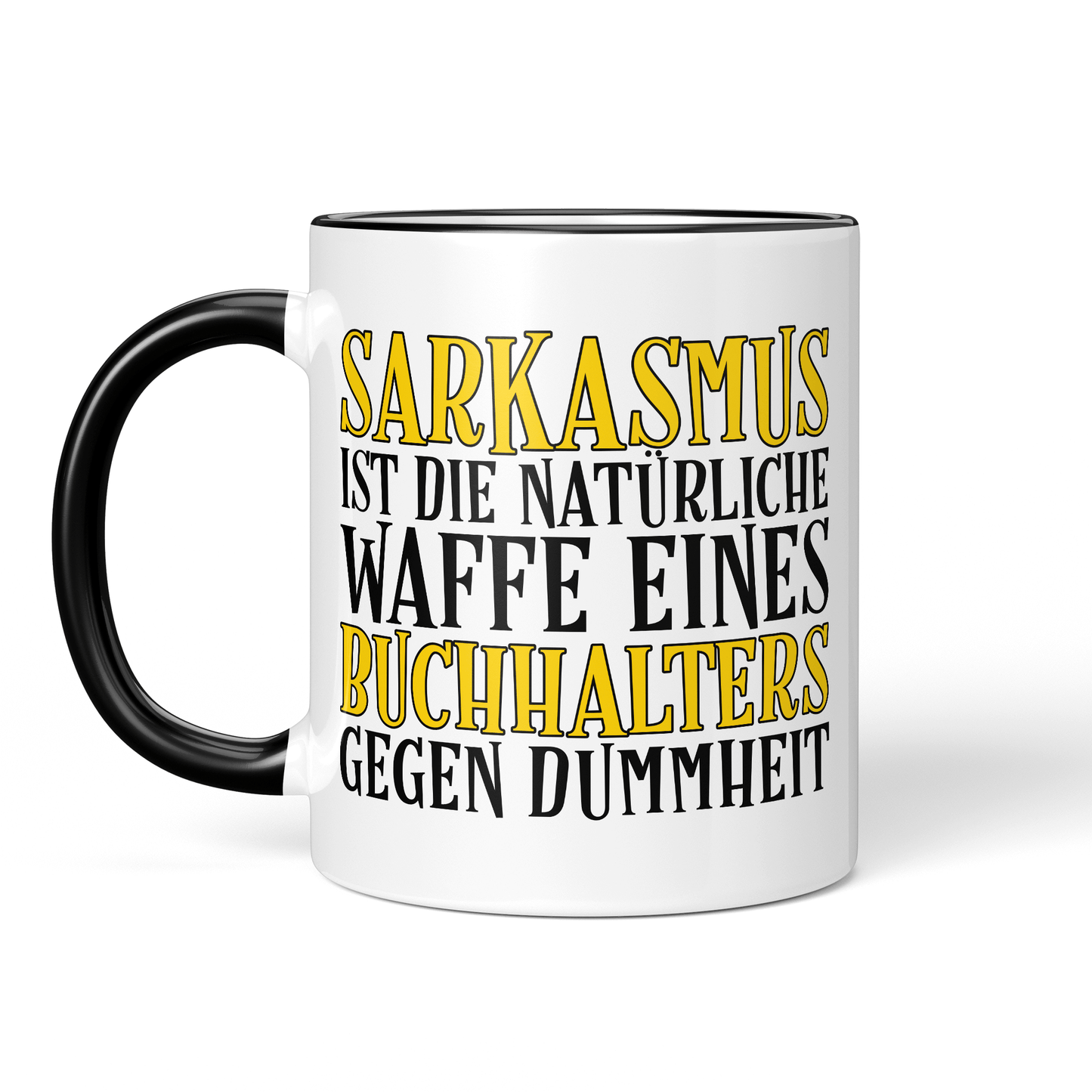 CupHaven® Buchhalter Tasse - Sarkasmus eines Buchhalters - Geschenk für Buchhalter und Buchhalterinnen