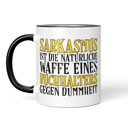CupHaven® Buchhalter Tasse - Sarkasmus eines Buchhalters - Geschenk für Buchhalter und Buchhalterinnen
