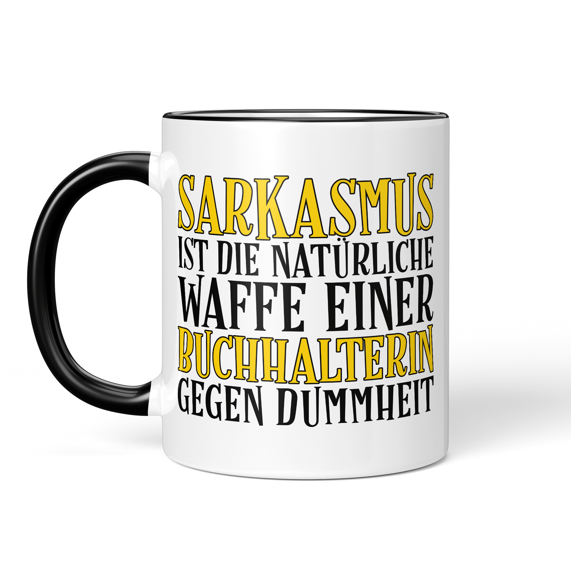 CupHaven® Buchhalter Tasse - Sarkasmus einer Buchhalterin - Geschenk für Buchhalter und Buchhalterinnen