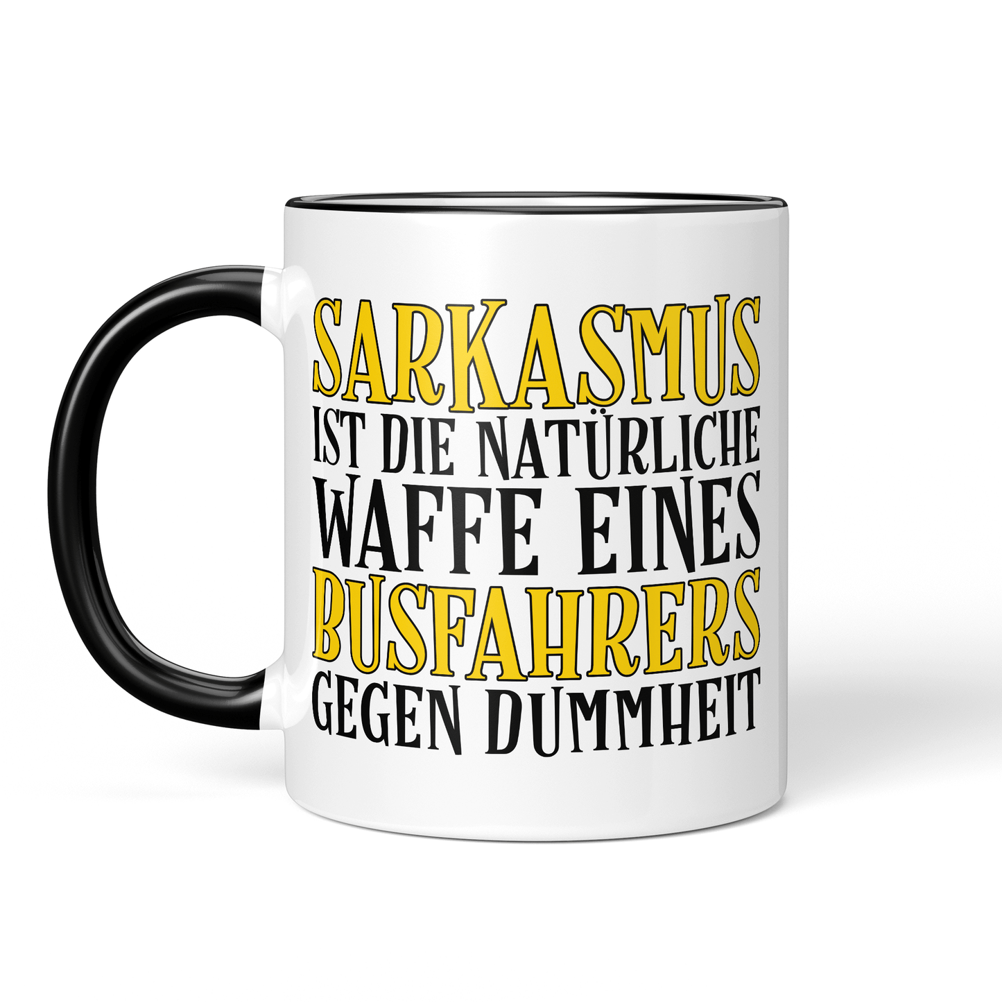 CupHaven® Busfahrer Tasse - Sarkasmus eines Busfahrers - Geschenk für Busfahrer und Busfahrerinnen