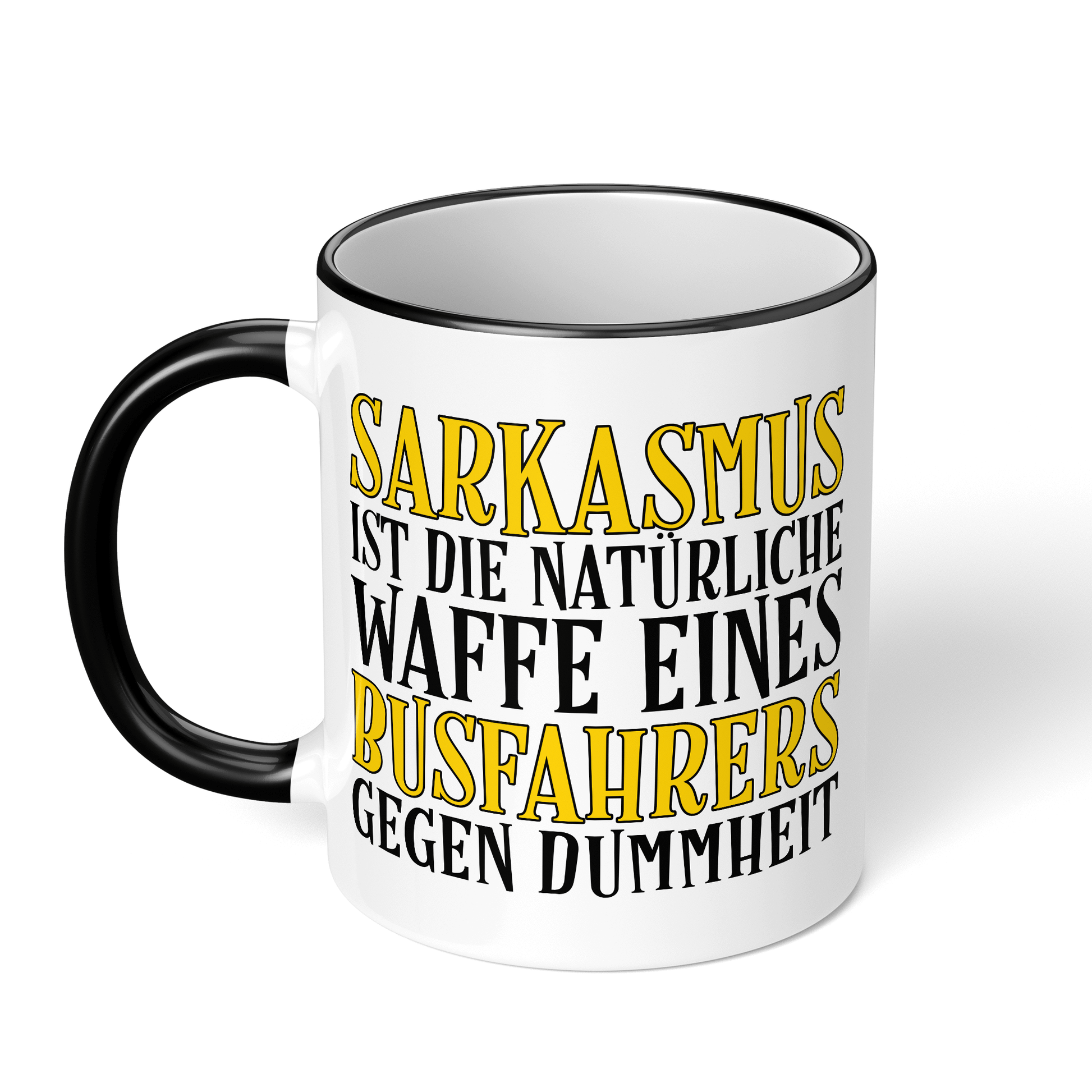 CupHaven® Busfahrer Tasse - Sarkasmus eines Busfahrers - Geschenk für Busfahrer und Busfahrerinnen