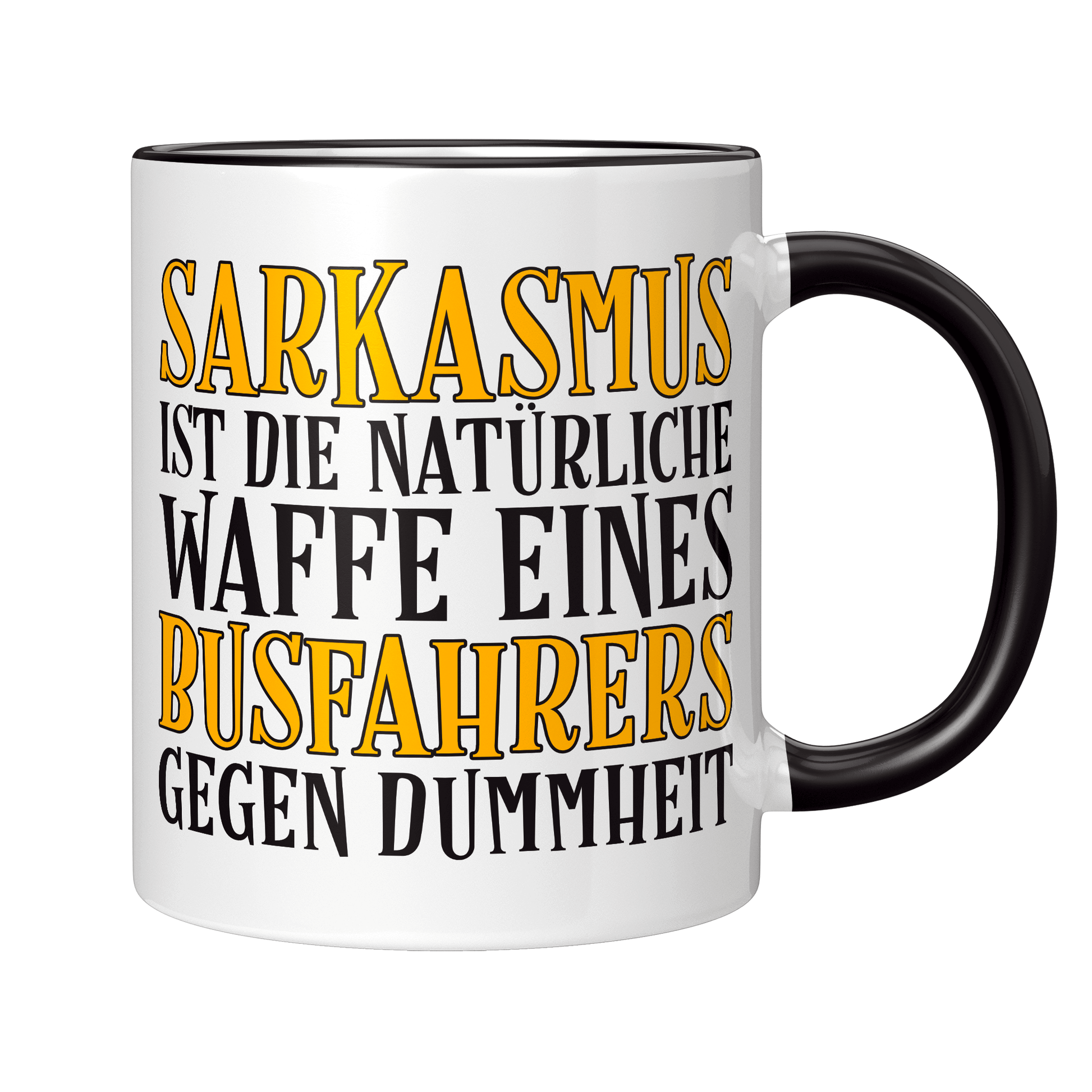Busfahrer Tasse - Sarkasmus eines Busfahrers (Busfahrerin, Bus, Geschenk)