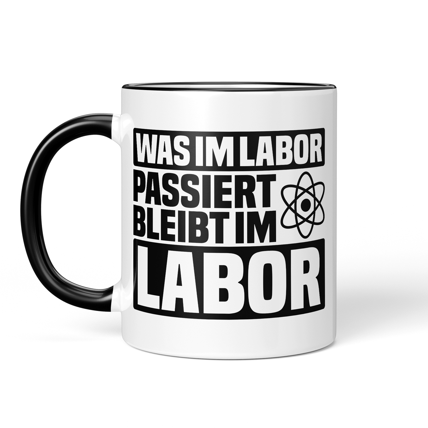 CupHaven® Chemie Tasse - Was im Labor passiert, bleibt im Labor - Geschenk für Chemiker, Chemielaboranten und Chemiestudenten
