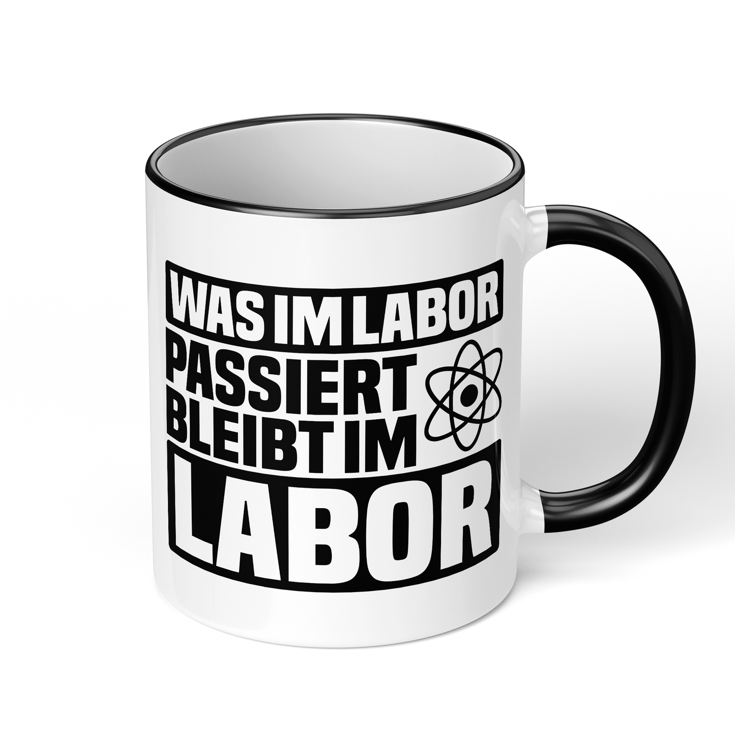 CupHaven® Chemie Tasse - Was im Labor passiert, bleibt im Labor - Geschenk für Chemiker, Chemielaboranten und Chemiestudenten