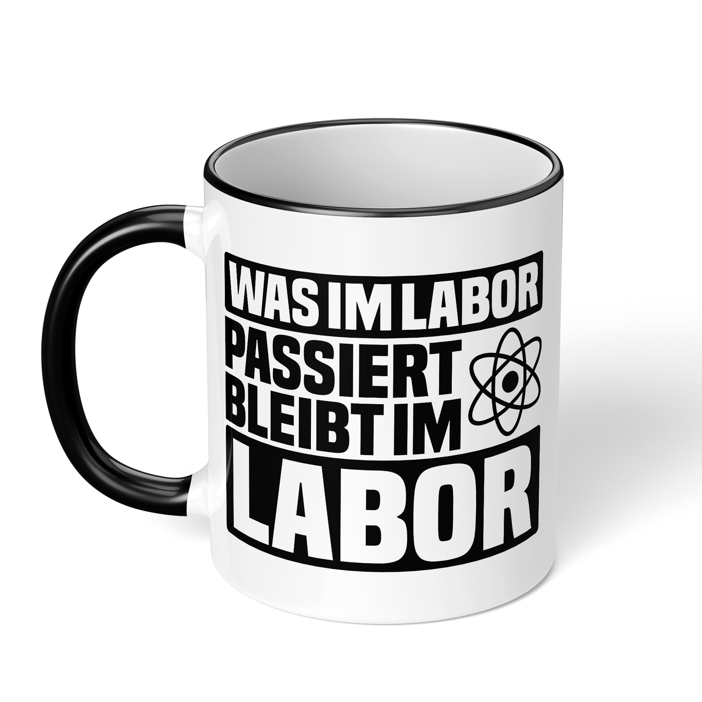 CupHaven® Chemie Tasse - Was im Labor passiert, bleibt im Labor - Geschenk für Chemiker, Chemielaboranten und Chemiestudenten