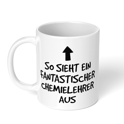 CupHaven® Chemielehrer Tasse - Fantastischer Chemielehrer - Geschenk für Chemielehrer und Chemielehrerinnen
