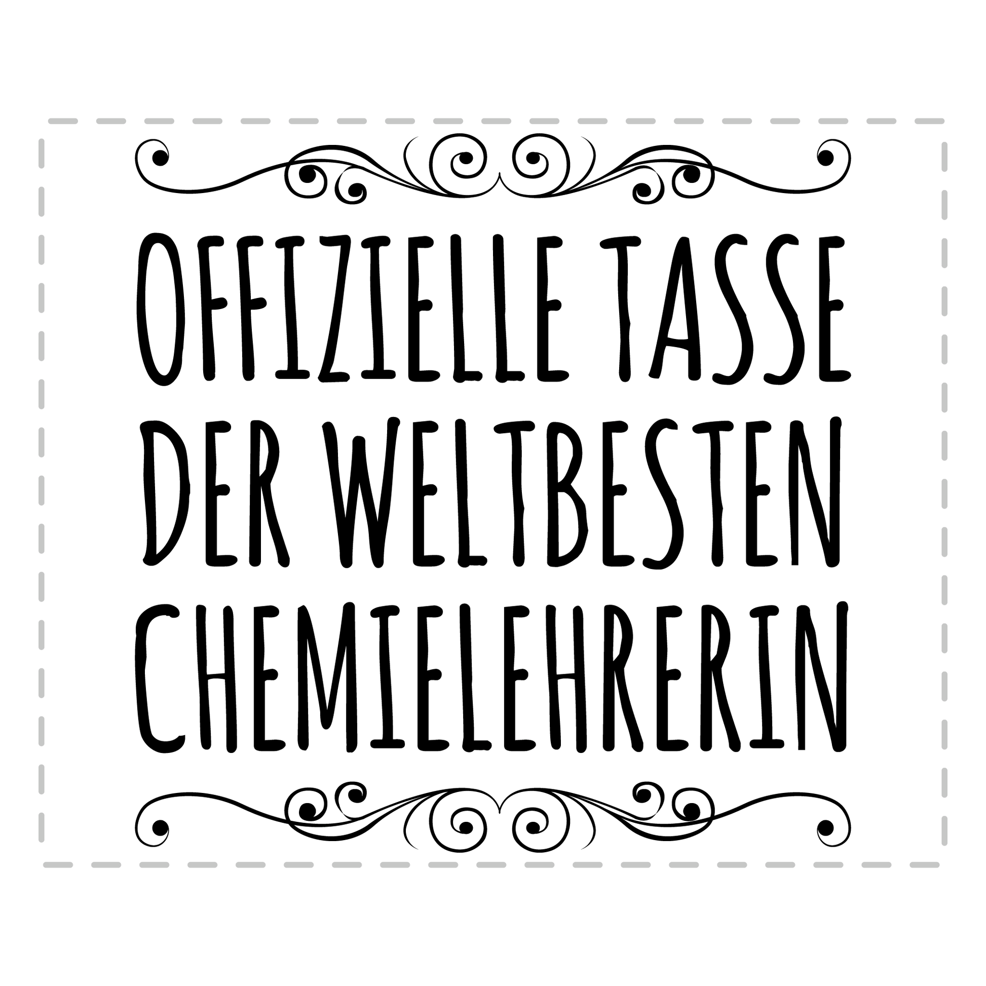 Chemielehrer Tasse - Offizielle Tasse der weltbesten Chemielehrerin
