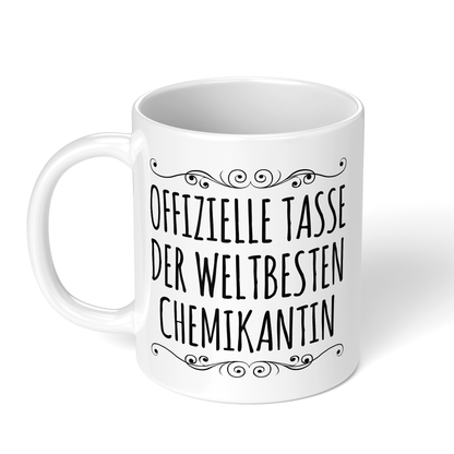 CupHaven® Chemikant Tasse - Weltbeste Chemikantin - Geschenk für Chemikanten und Chemikantinnen