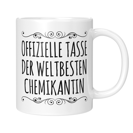 Chemikant Tasse - Weltbeste Chemikantin (Geschenk)