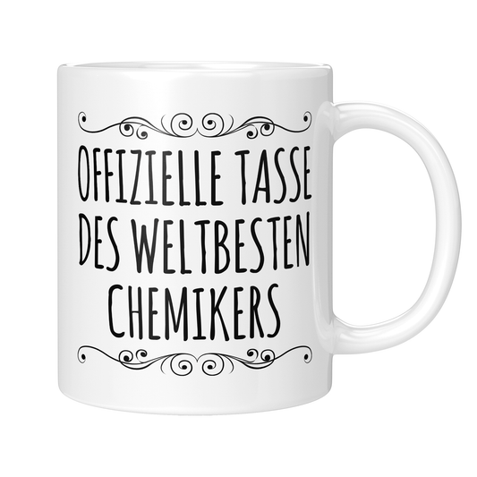Chemiker Tasse - Weltbester Chemiker (Chemie, Chemikerin, Geschenk)