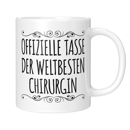 CupHaven® Chirurgie Tasse - Weltbeste Chirurgin - Geschenk für Chirurginnen