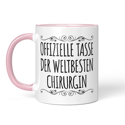 CupHaven® Chirurgie Tasse - Weltbeste Chirurgin - Geschenk für Chirurginnen