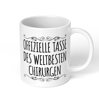 CupHaven® Chirurgie Tasse - Weltbester Chirurg - Geschenk für Chirurgen