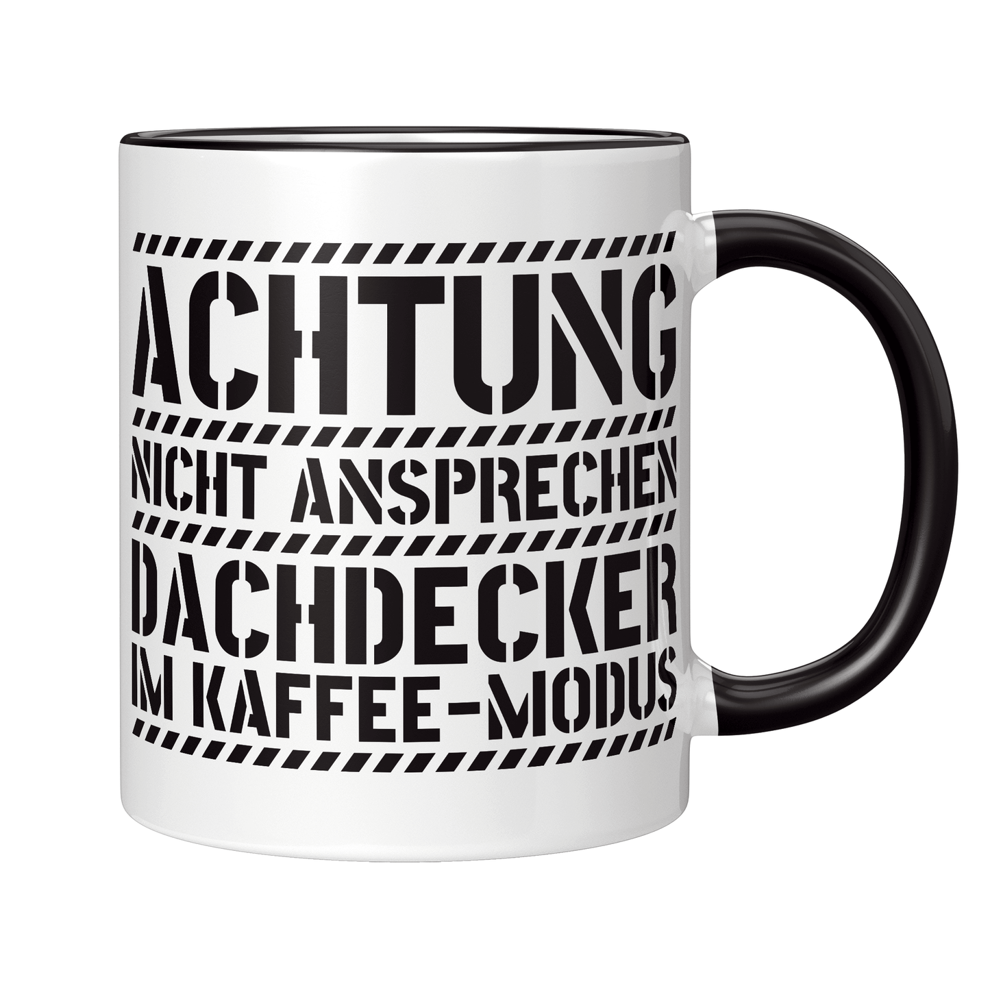 Dachdecker Tasse - Dachdecker im Kaffee-Modus (Dachdeckerin, Geschenk)