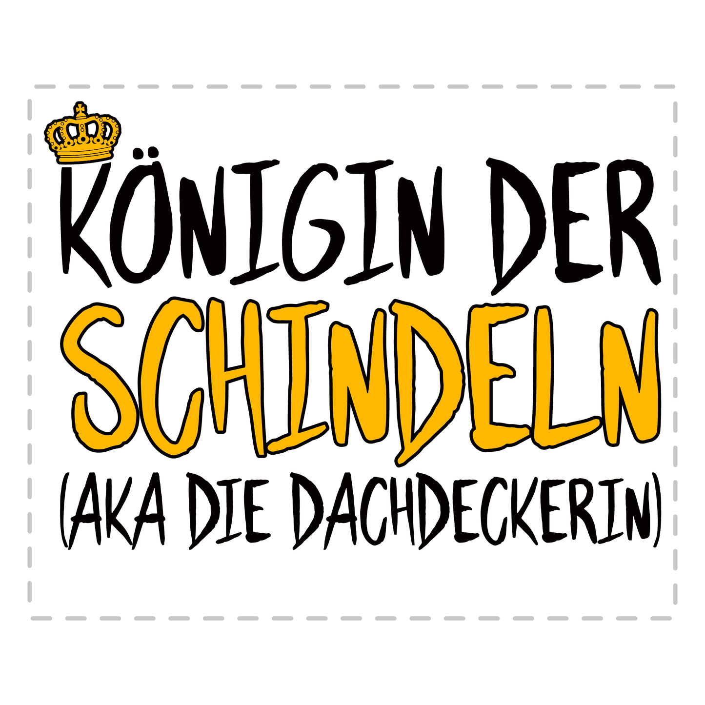 Dachdeckerin Tasse - Königin der Schindeln aka die Dachdeckerin (Geschenk)