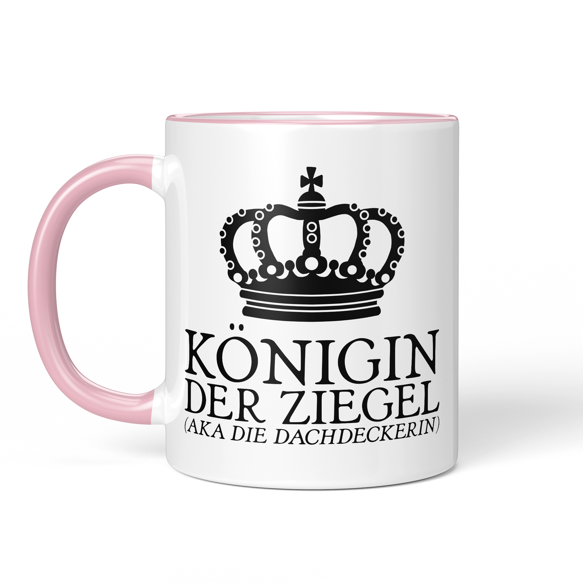 CupHaven® Dachdecker Tasse - Königin der Ziegel (aka die Dachdeckerin) - Geschenk für Dachdecker und Dachdeckerinnen