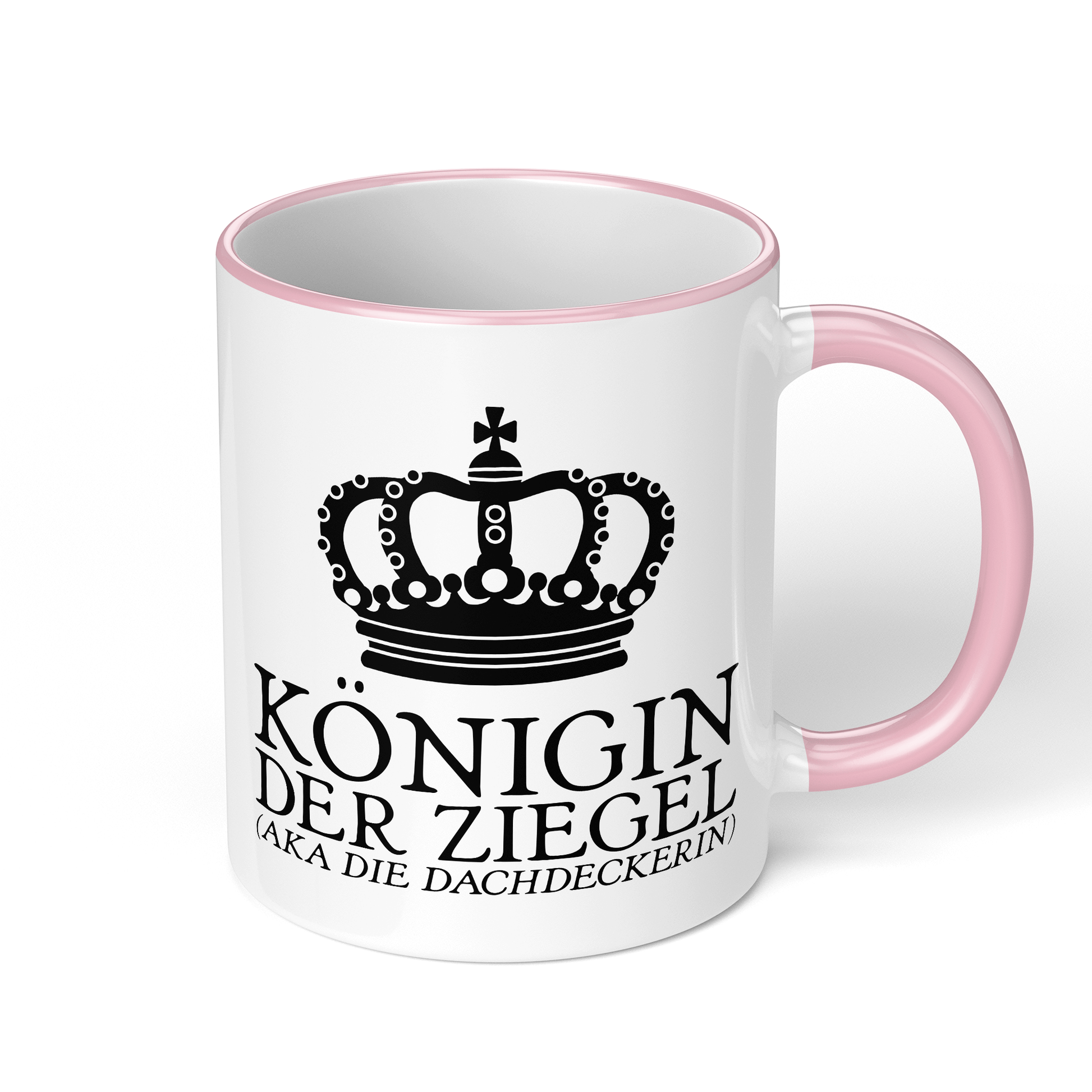 CupHaven® Dachdecker Tasse - Königin der Ziegel (aka die Dachdeckerin) - Geschenk für Dachdecker und Dachdeckerinnen