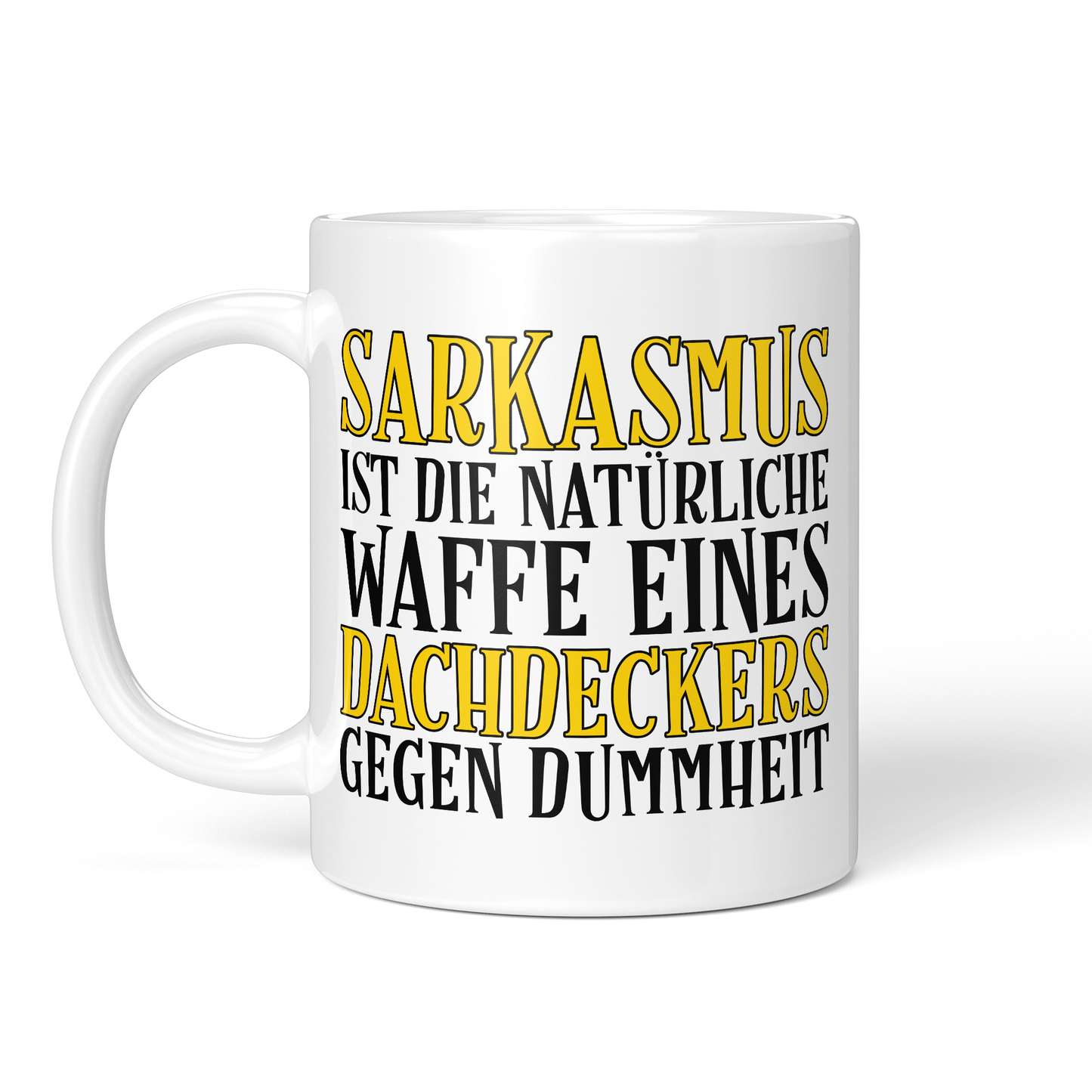 CupHaven® Dachdecker Tasse - Sarkasmus eines Dachdeckers - Geschenk für Dachdecker und Dachdeckerinnen