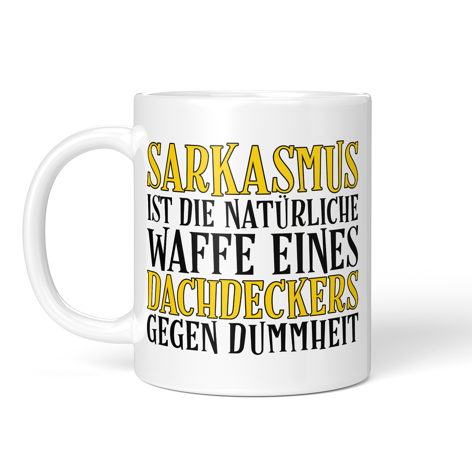CupHaven® Dachdecker Tasse - Sarkasmus eines Dachdeckers - Geschenk für Dachdecker und Dachdeckerinnen