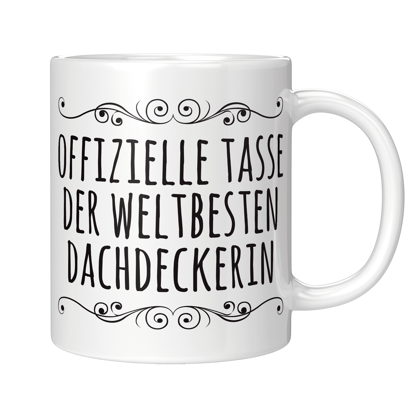 Dachdecker Tasse - Weltbeste Dachdeckerin (Geschenk)