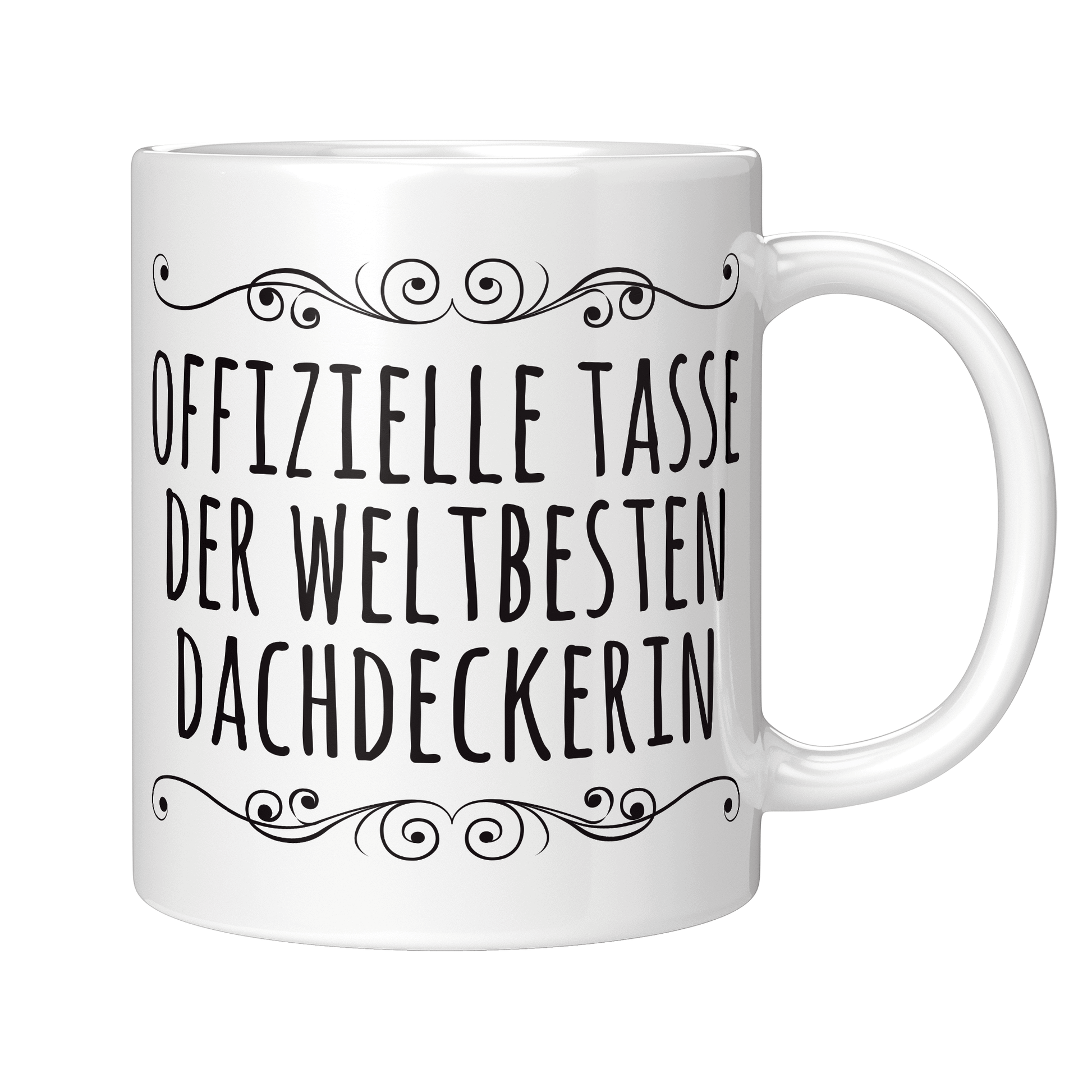 Dachdecker Tasse - Weltbeste Dachdeckerin (Geschenk)