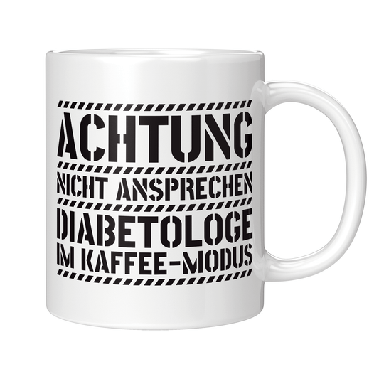 Diabetologe Tasse - Diabetologe im Kaffee-Modus (Diabetologie, Diabetologin, Geschenk)