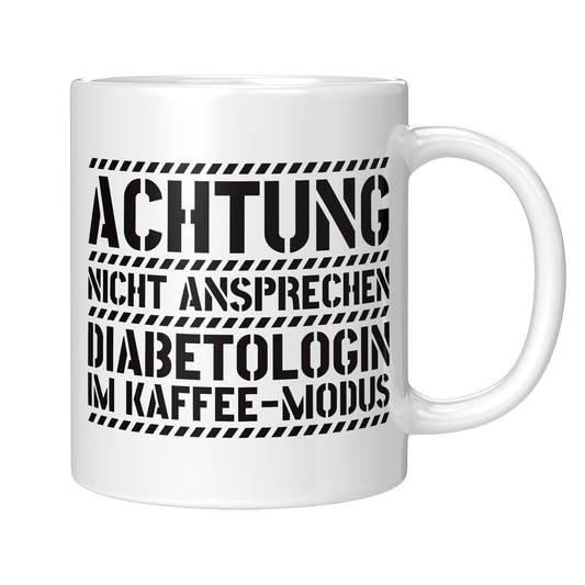 Diabetologe Tasse - Diabetologin im Kaffee-Modus (Diabetologie, Geschenk)