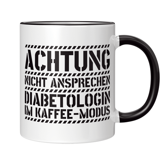 Diabetologe Tasse - Diabetologin im Kaffee-Modus (Diabetologie, Geschenk)
