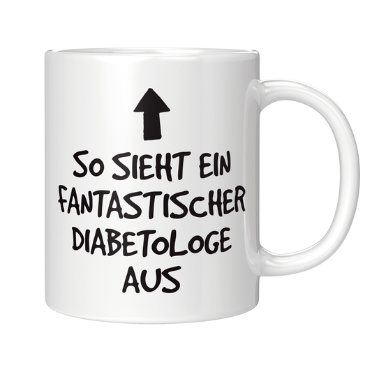 Diabetologe Tasse - Fantastischer Diabetologe (Diabetologie, Diabetologin, Geschenk)