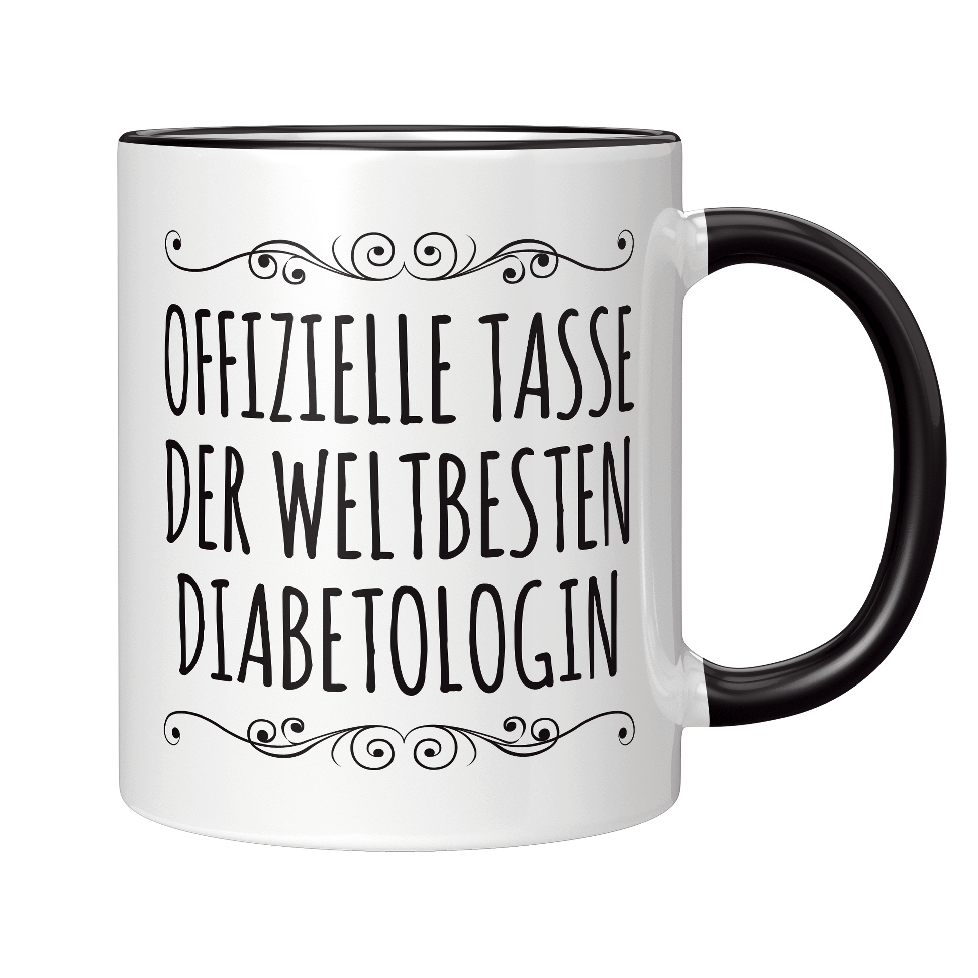 Diabetologe Tasse - Weltbeste Diabetologin (Diabetologie, Geschenk)